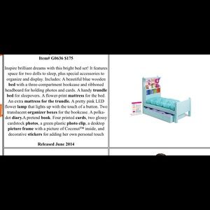 American Girl Bouquet Bed Set